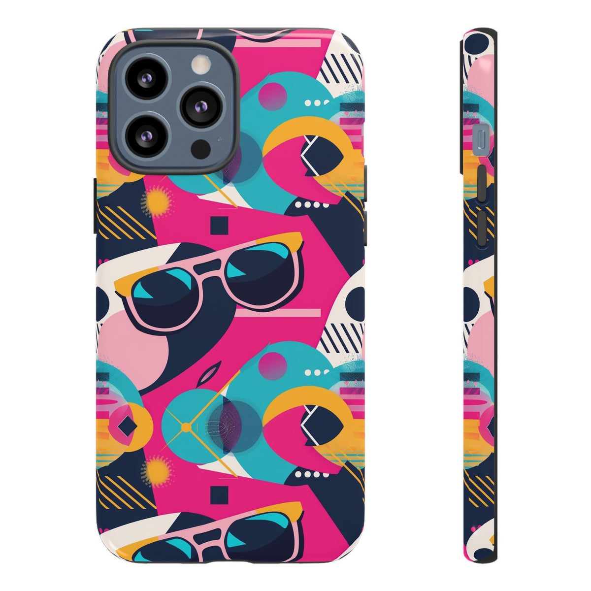 Retro 80s Seamless Phone Case – Vintage Style Meets Modern Protection 171