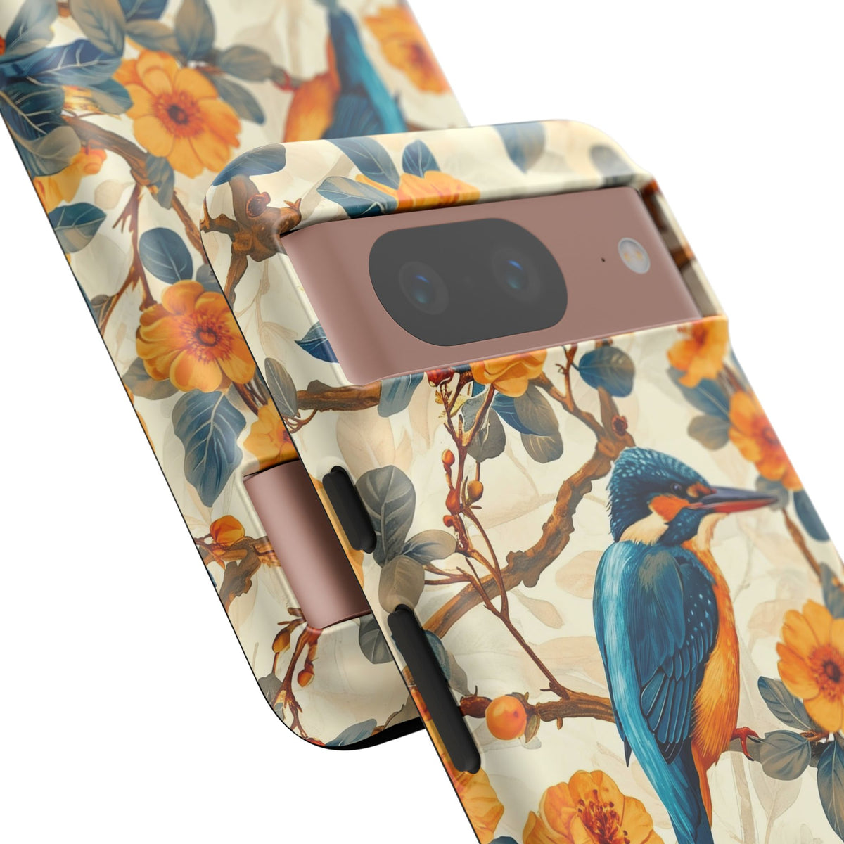 Birds Seamless Pattern Phone Case – Elegant and Timeless Avian Design