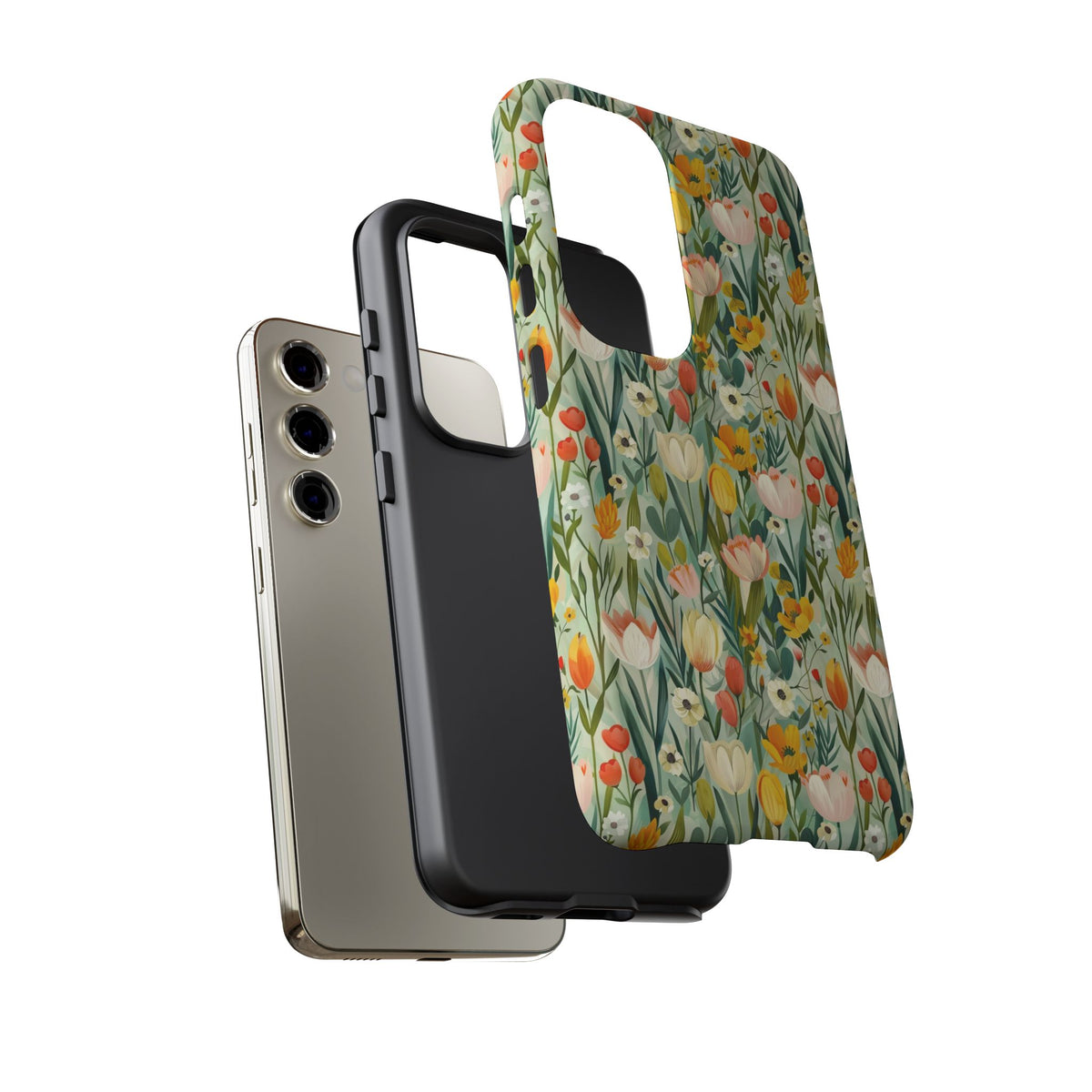 Spring Pattern Phone Case – Fresh & Vibrant Design for Your Phone 396