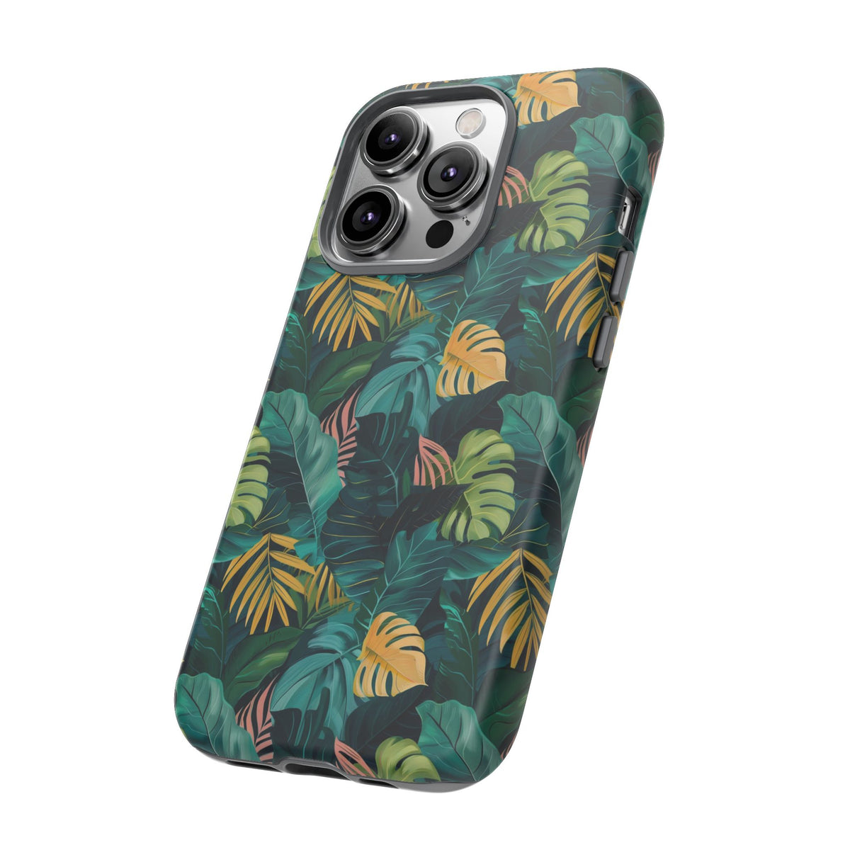 Jungle Pattern Phone Case – Exotic & Lush Design for Your Phone 337