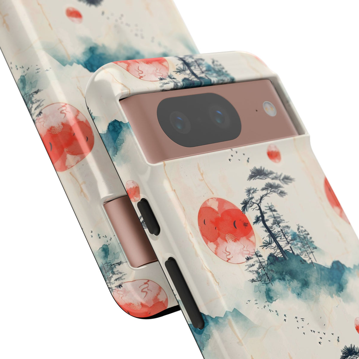 Japanese Pattern Phone Case – Elegant & Timeless Design for Your Phone 055