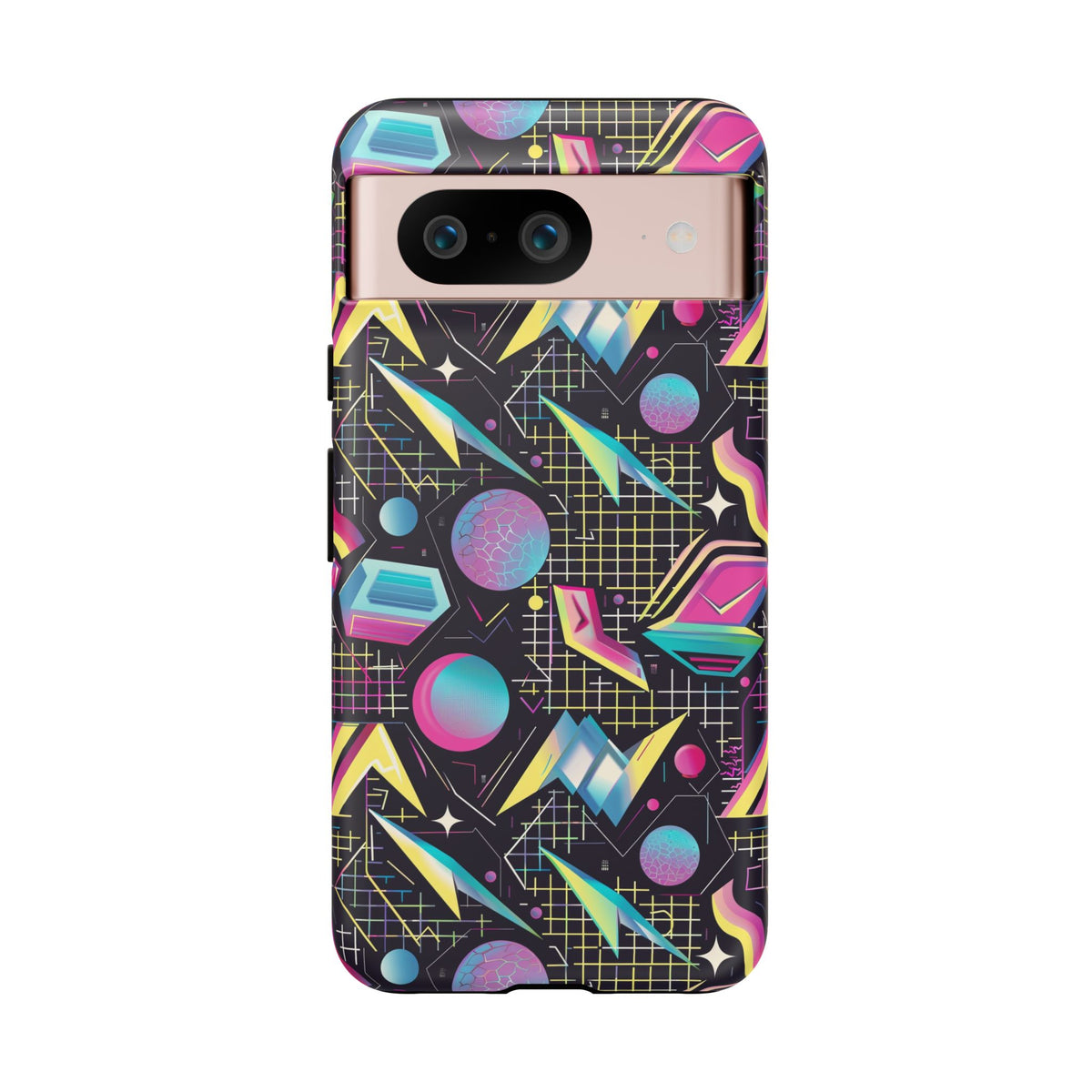 Retro 80s Seamless Phone Case – Vintage Style Meets Modern Protection 086