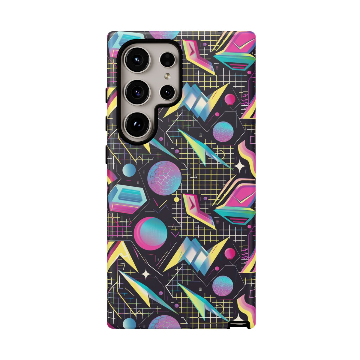 Retro 80s Seamless Phone Case – Vintage Style Meets Modern Protection 086