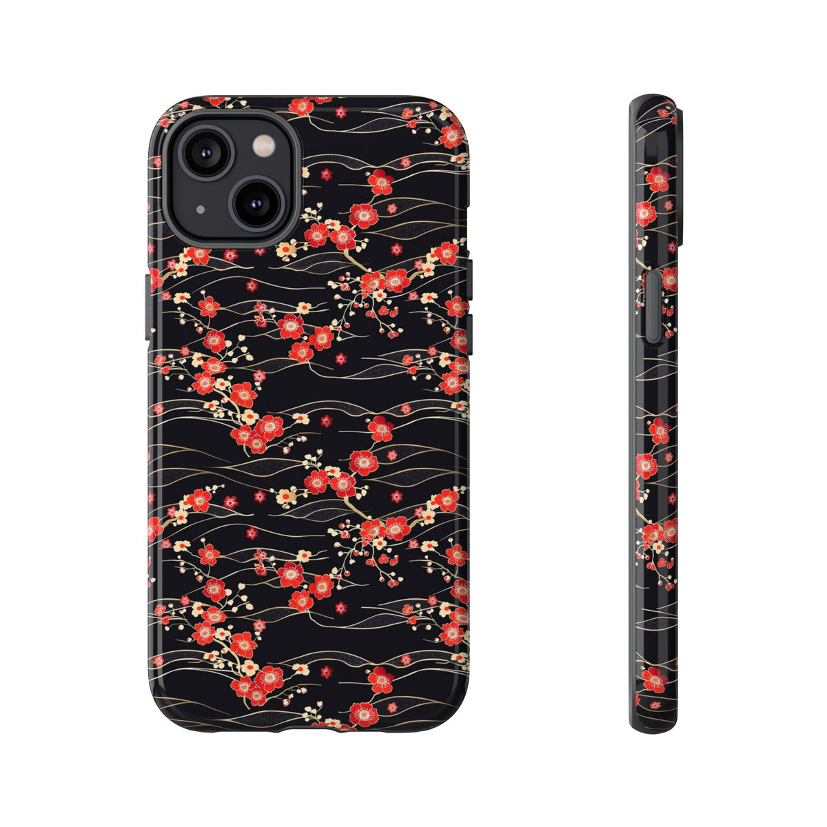 Japanese Pattern Phone Case – Elegant & Timeless Design for Your Phone 041