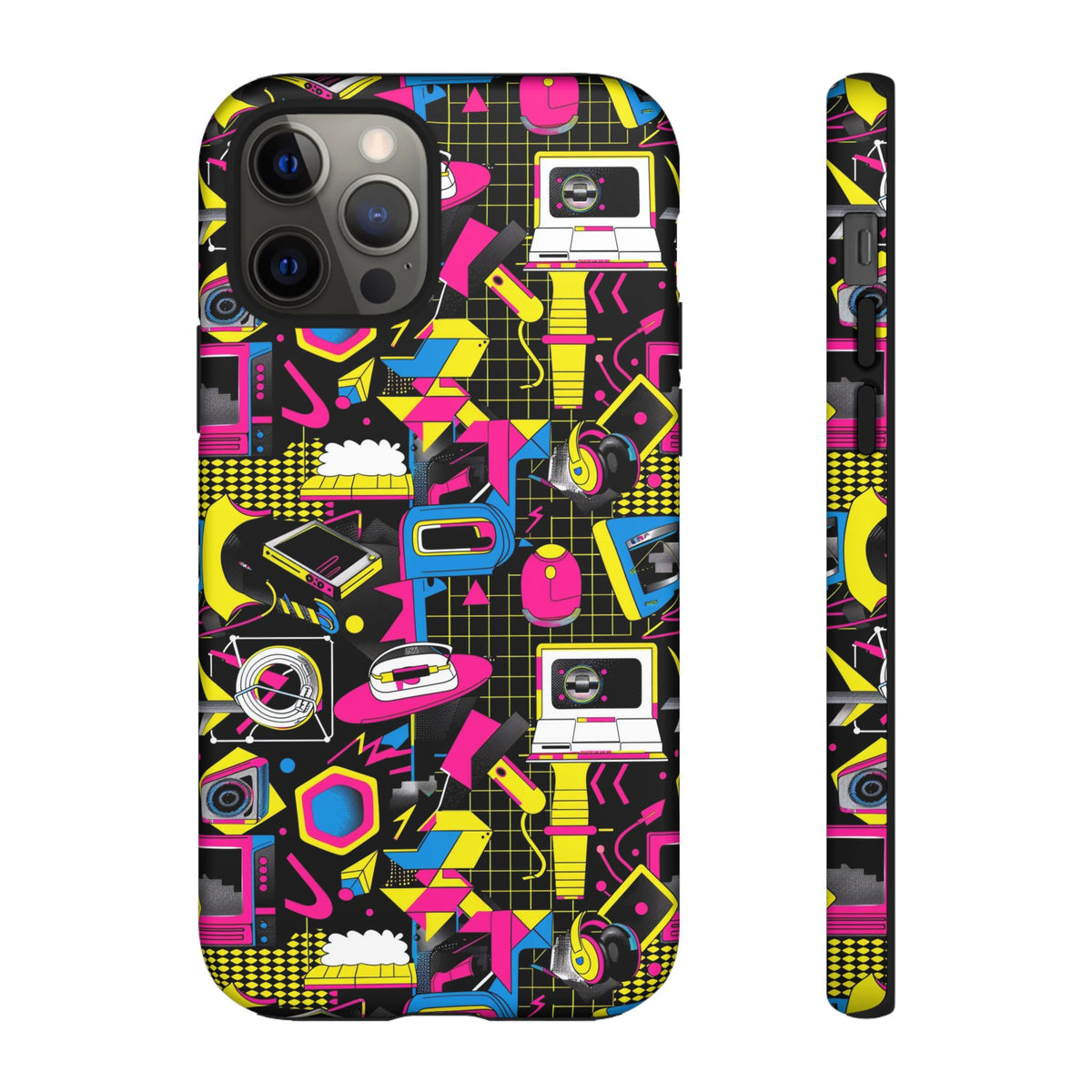 Retro 80s Seamless Phone Case – Vintage Style Meets Modern Protection 149