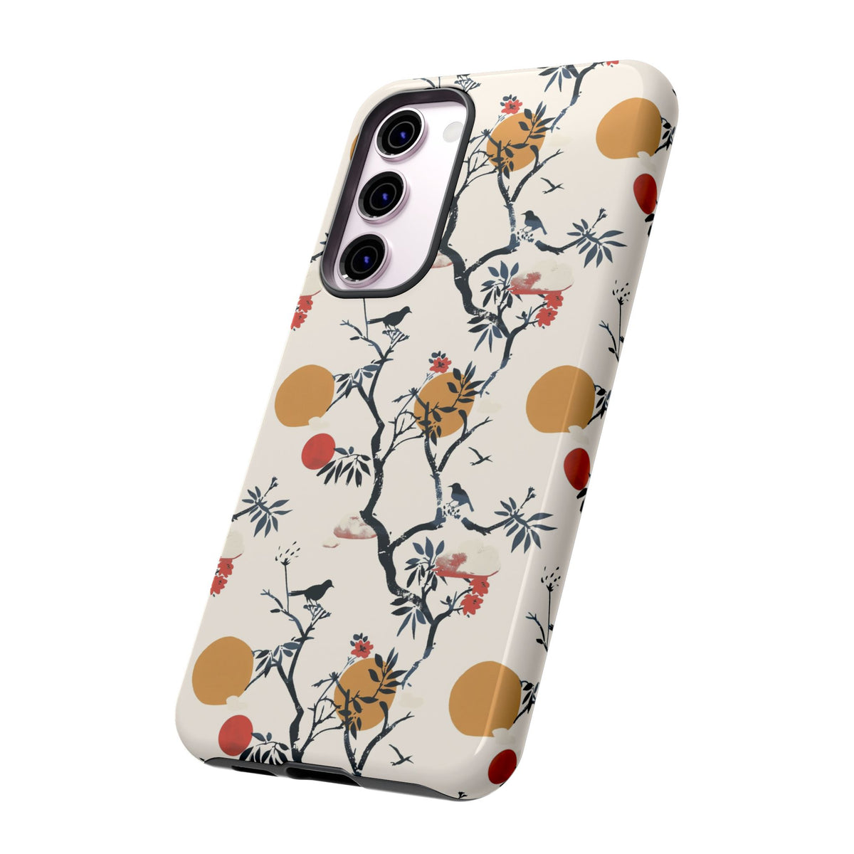 Japanese Pattern Phone Case – Elegant & Timeless Design for Your Phone 054