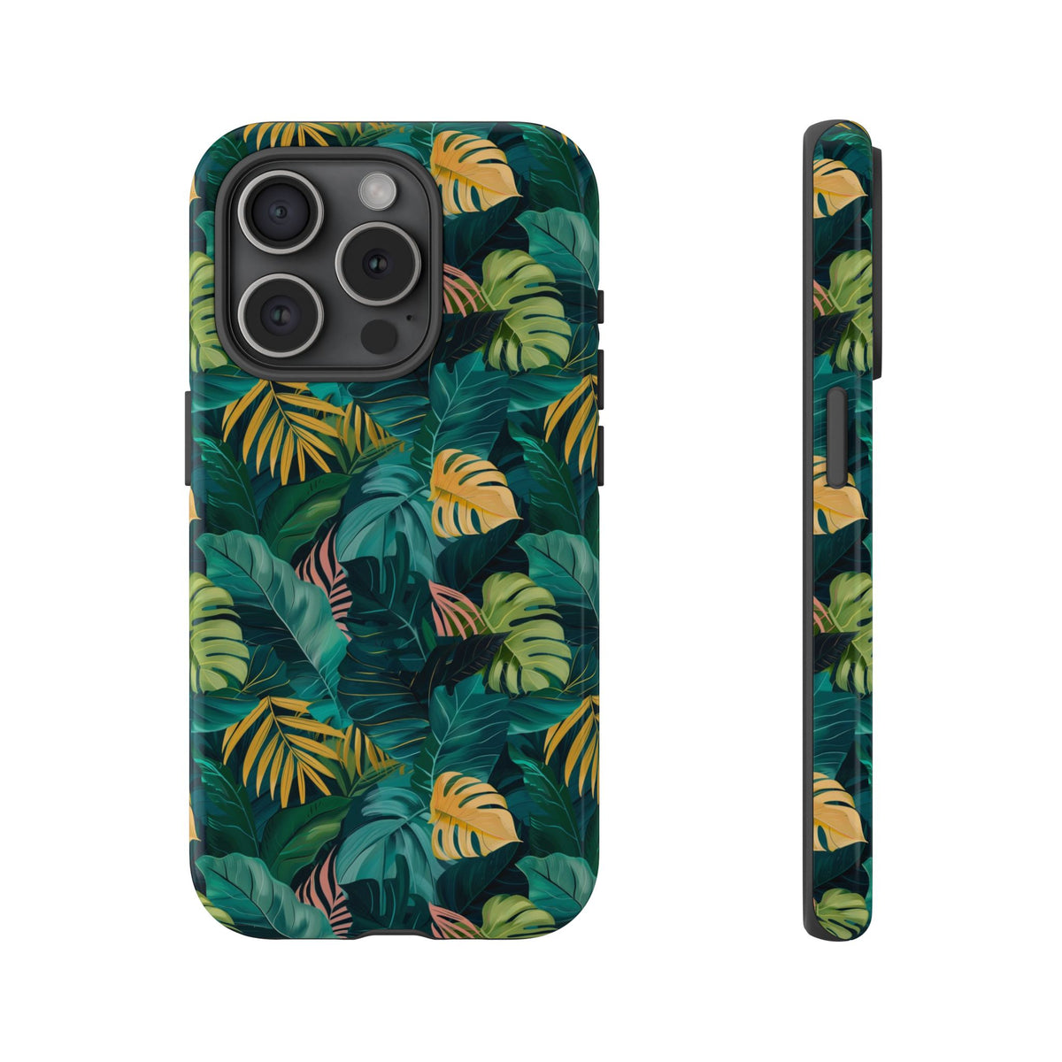 Jungle Pattern Phone Case – Exotic & Lush Design for Your Phone 337