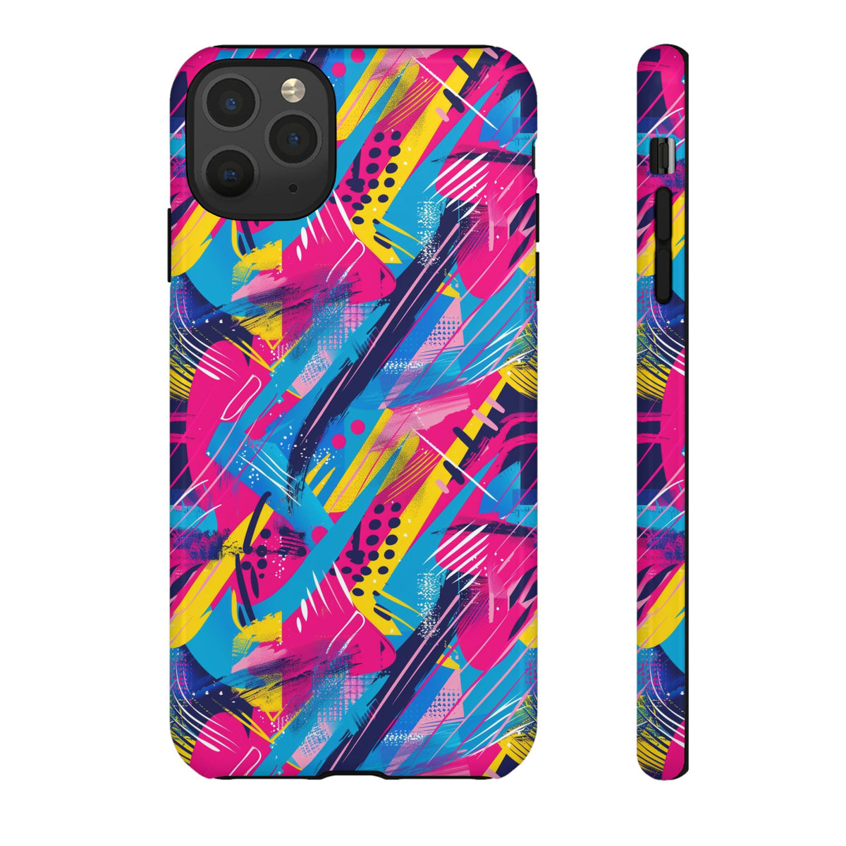 Retro 80s Seamless Phone Case – Vintage Style Meets Modern Protection 103