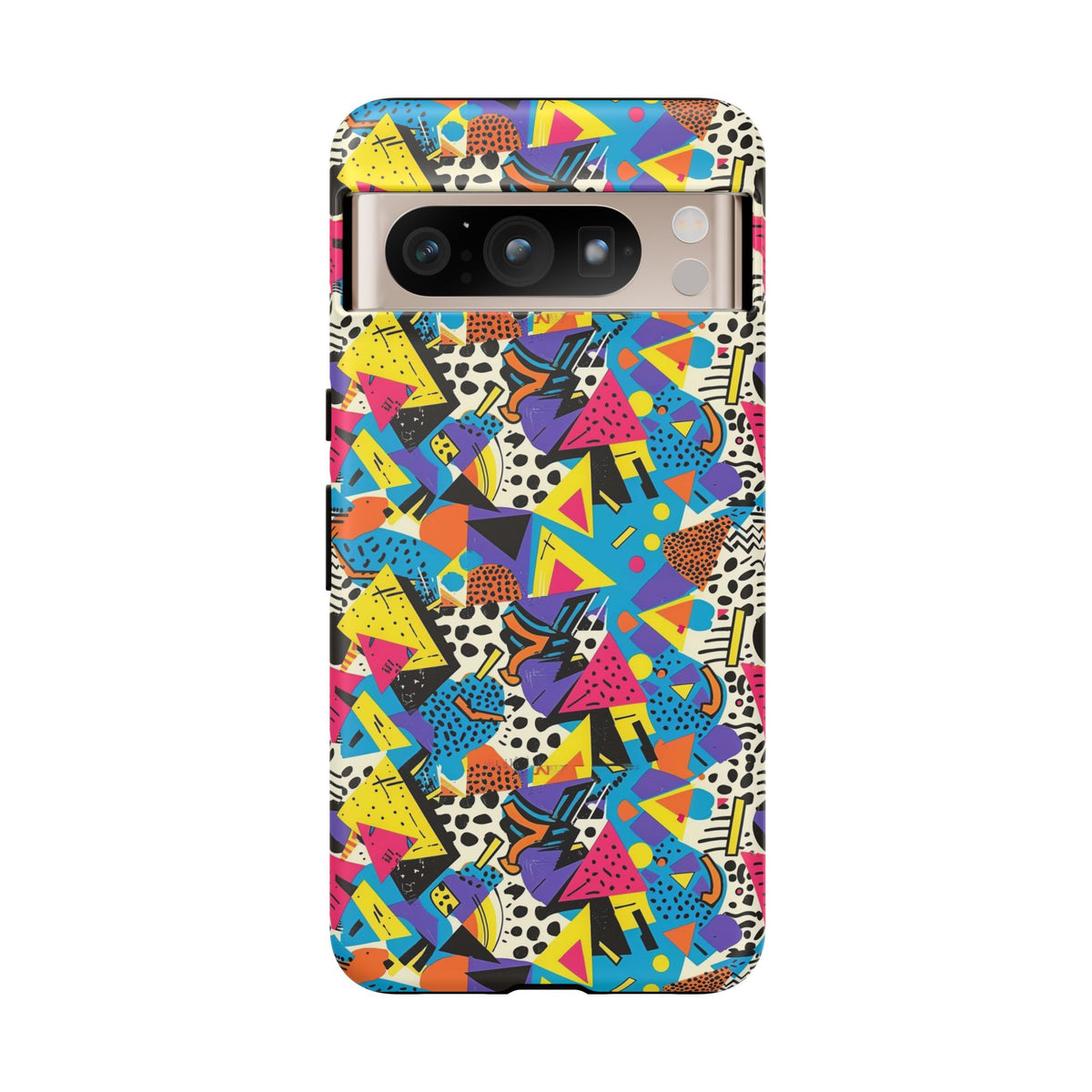 90s Themed Seamless Pattern Phone Case – Embrace Retro Style and Protection 231