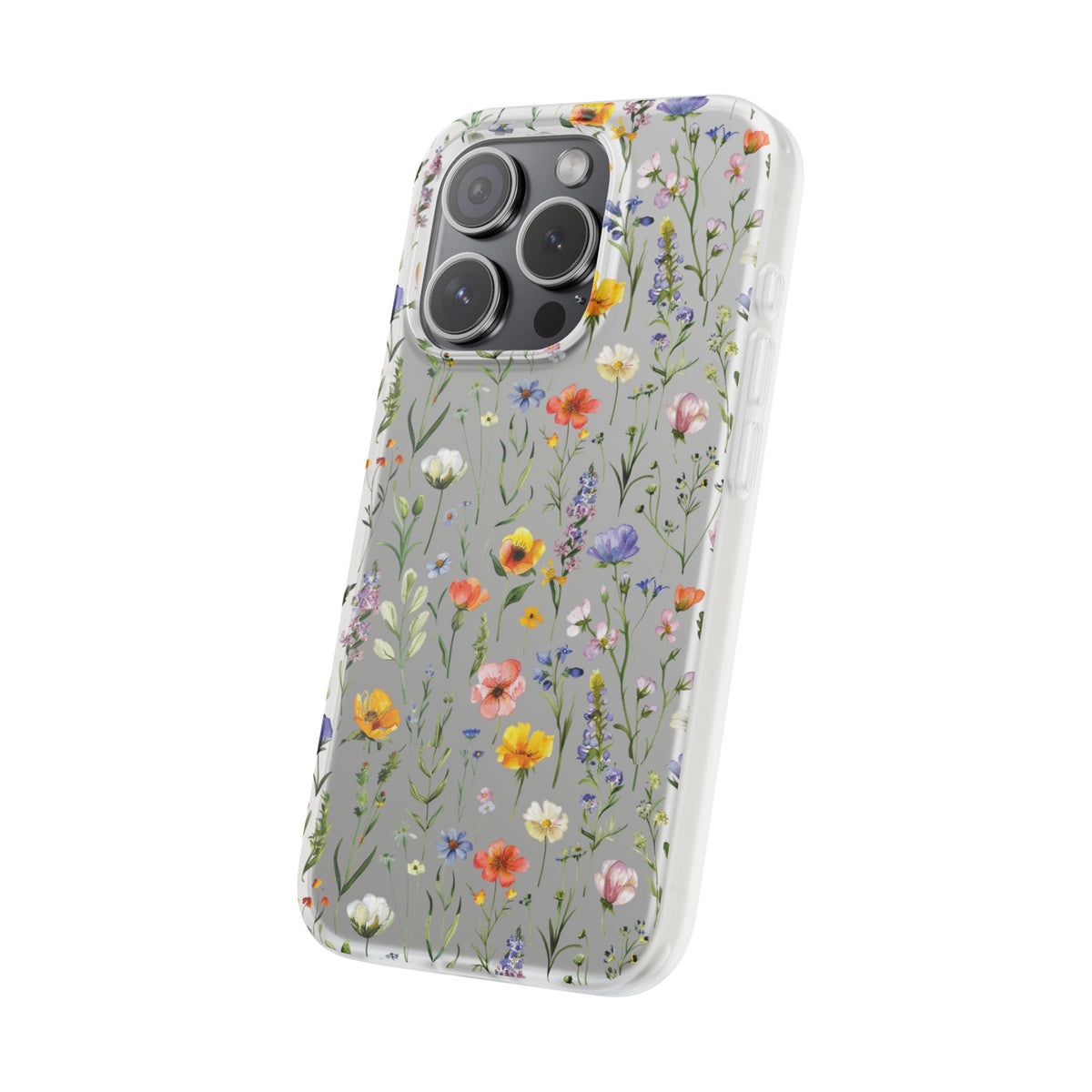 Wildflowers Pattern Phone Case – Embrace Nature with Every Call