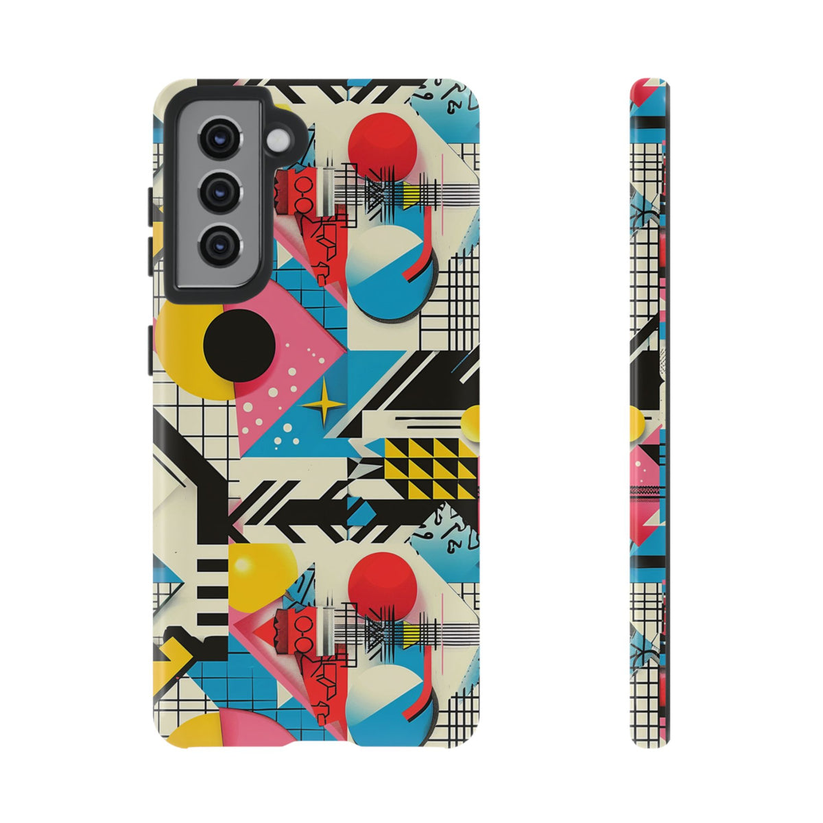 Retro 80s Seamless Phone Case – Vintage Style Meets Modern Protection 6