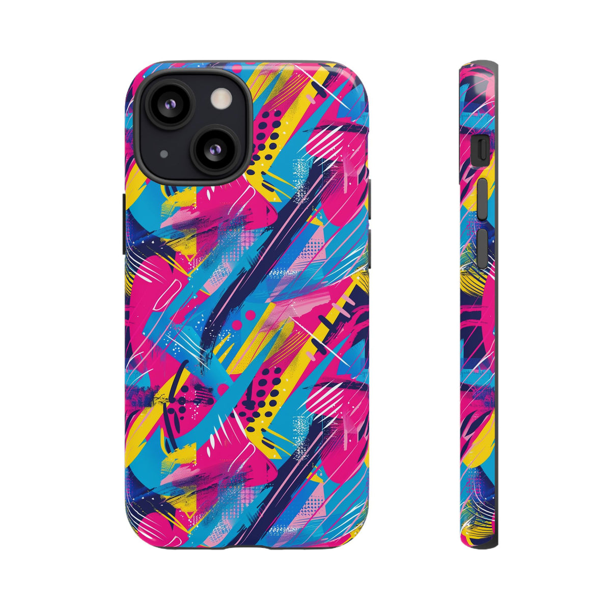 Retro 80s Seamless Phone Case – Vintage Style Meets Modern Protection 103