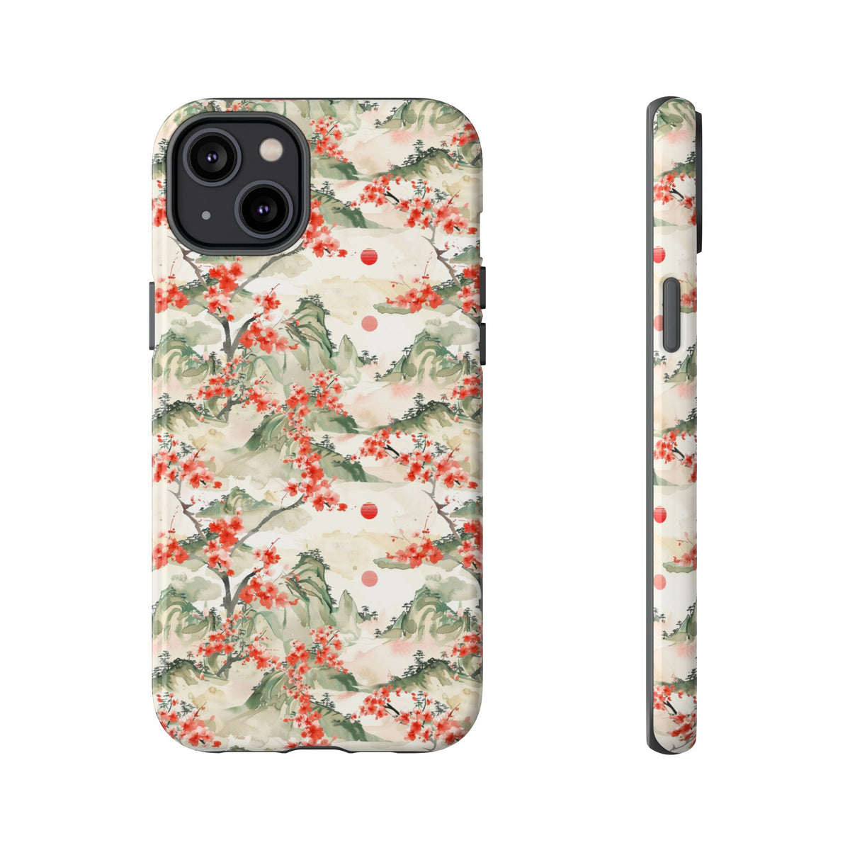 Japanese Pattern Phone Case – Elegant & Timeless Design for Your Phone 089