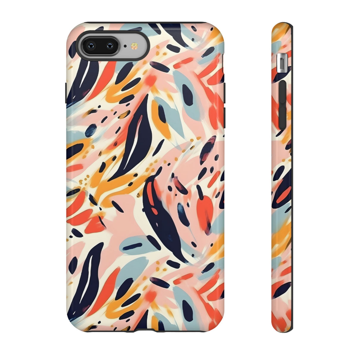 Abstract Painting Design Phone Case – Modern Art-Inspired Phone Cover 2