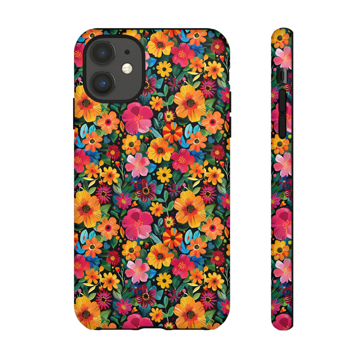 Frida Kahlo's Flower Phone Case – Artistic Elegance for Your Phone 8