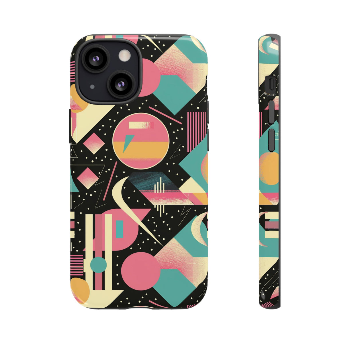 Retro 80s Seamless Phone Case – Vintage Style Meets Modern Protection 8