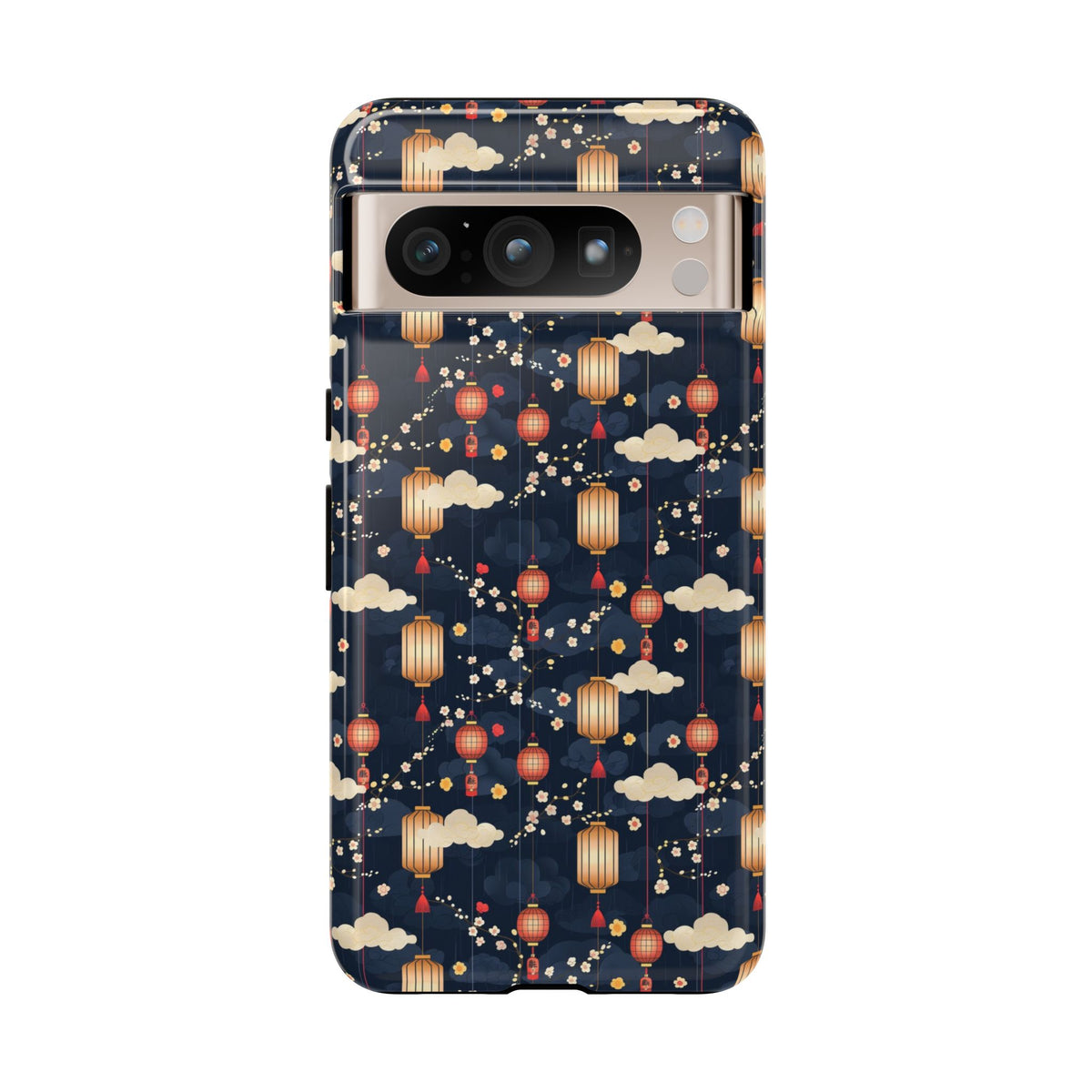 Japanese Pattern Phone Case – Elegant & Timeless Design for Your Phone 470