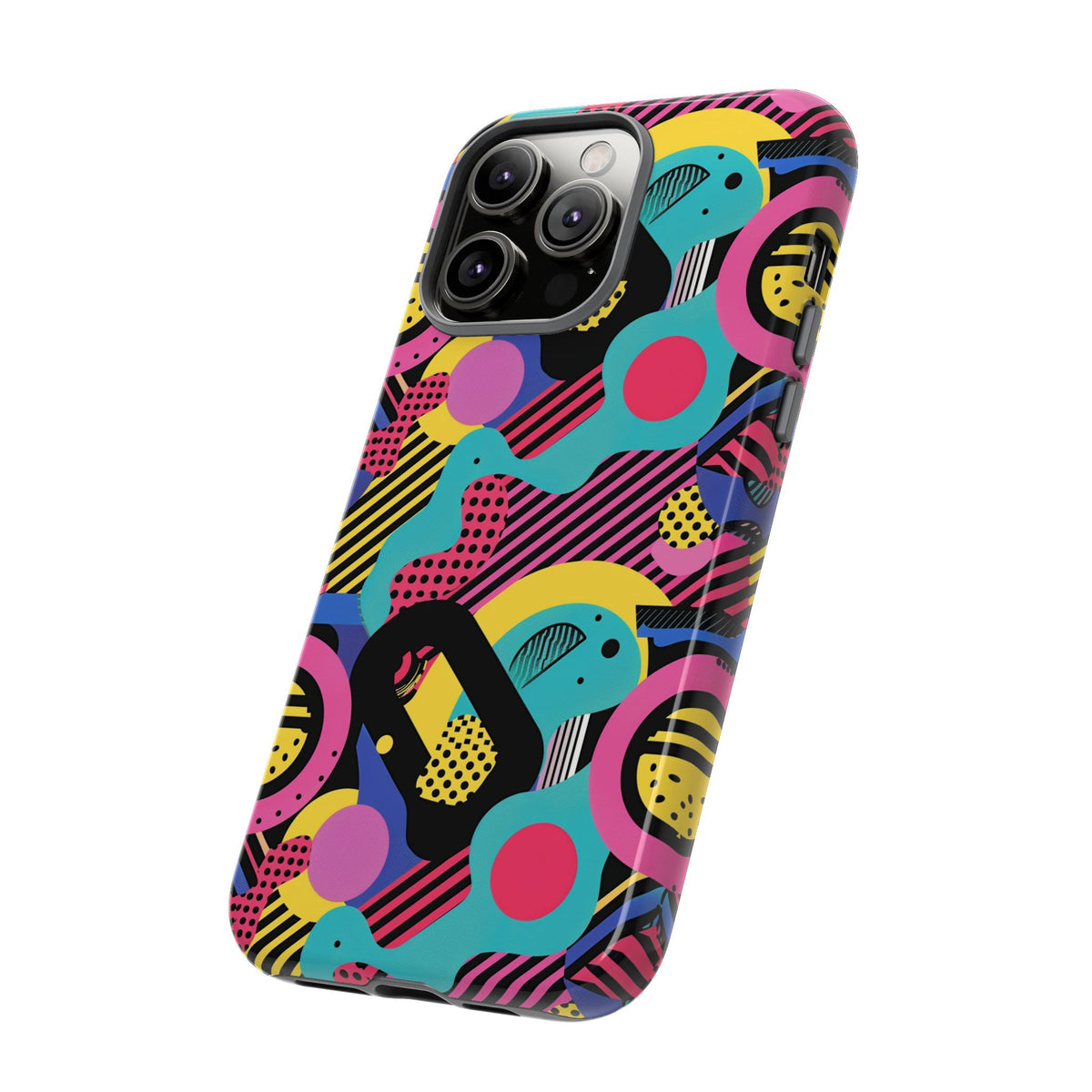 Retro 80s Seamless Phone Case – Vintage Style Meets Modern Protection 152