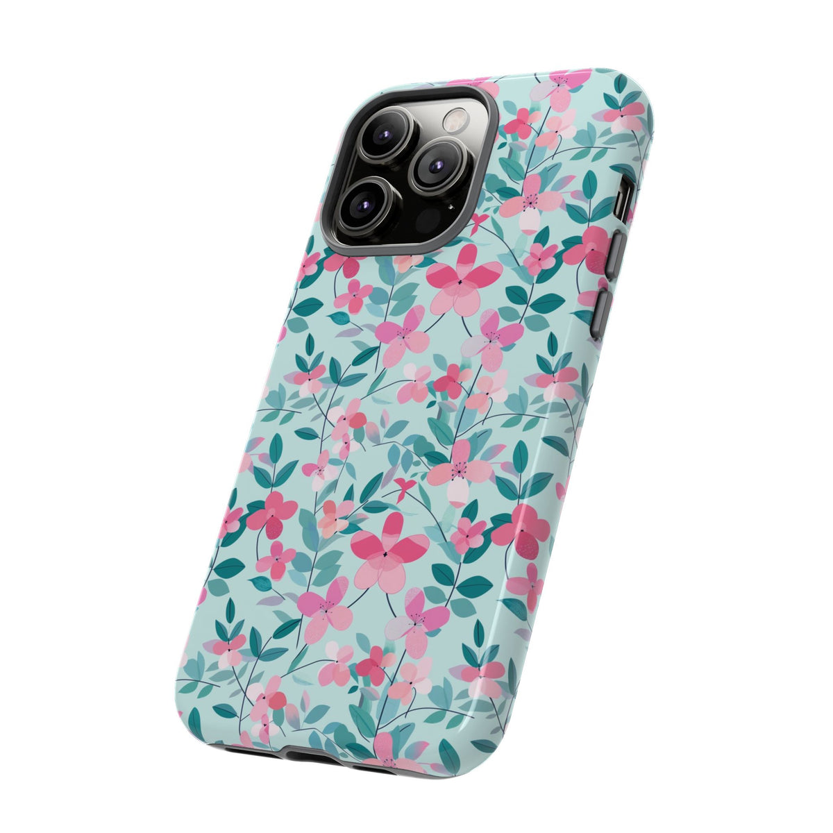 Spring Pattern Phone Case – Fresh & Vibrant Design for Your Phone 412