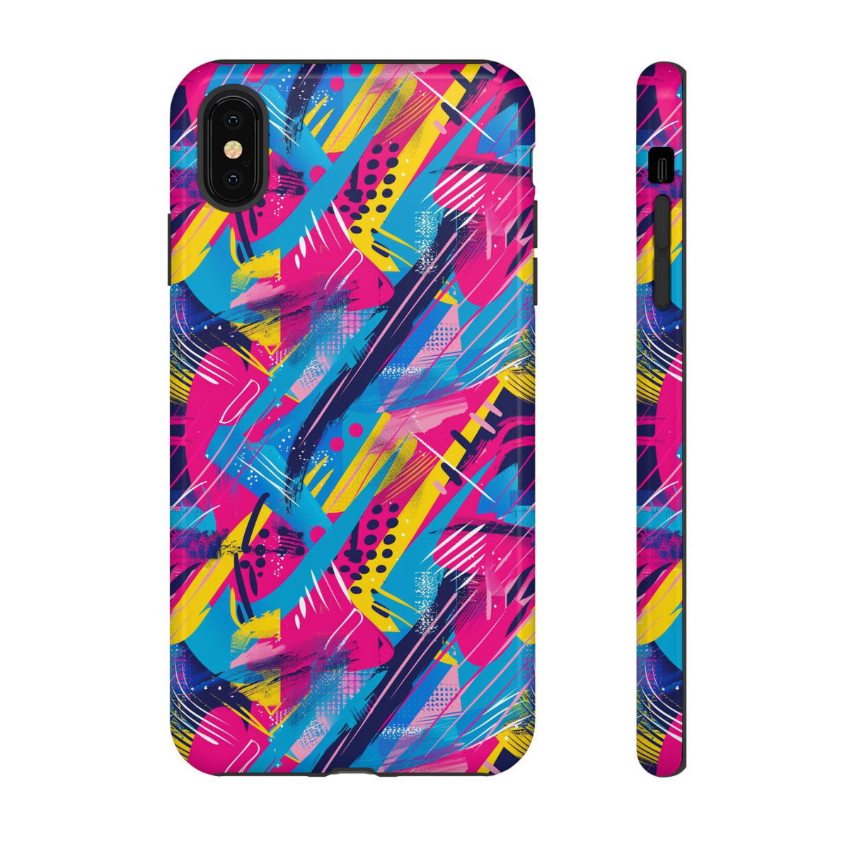 Retro 80s Seamless Phone Case – Vintage Style Meets Modern Protection 103