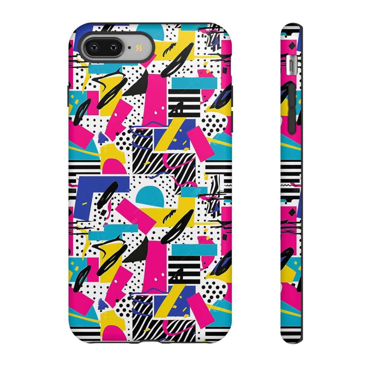 Retro 80s Seamless Phone Case – Vintage Style Meets Modern Protection 258