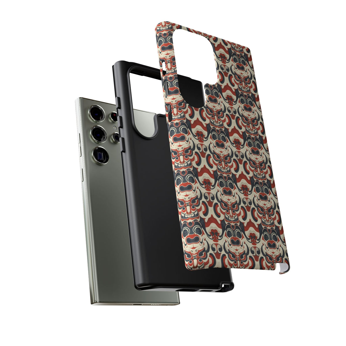 Japanese Pattern Phone Case – Elegant & Timeless Design for Your Phone 155