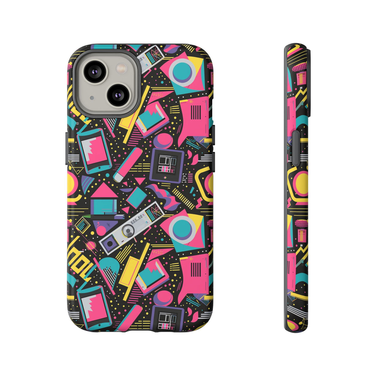 Retro 80s Seamless Phone Case – Vintage Style Meets Modern Protection 192