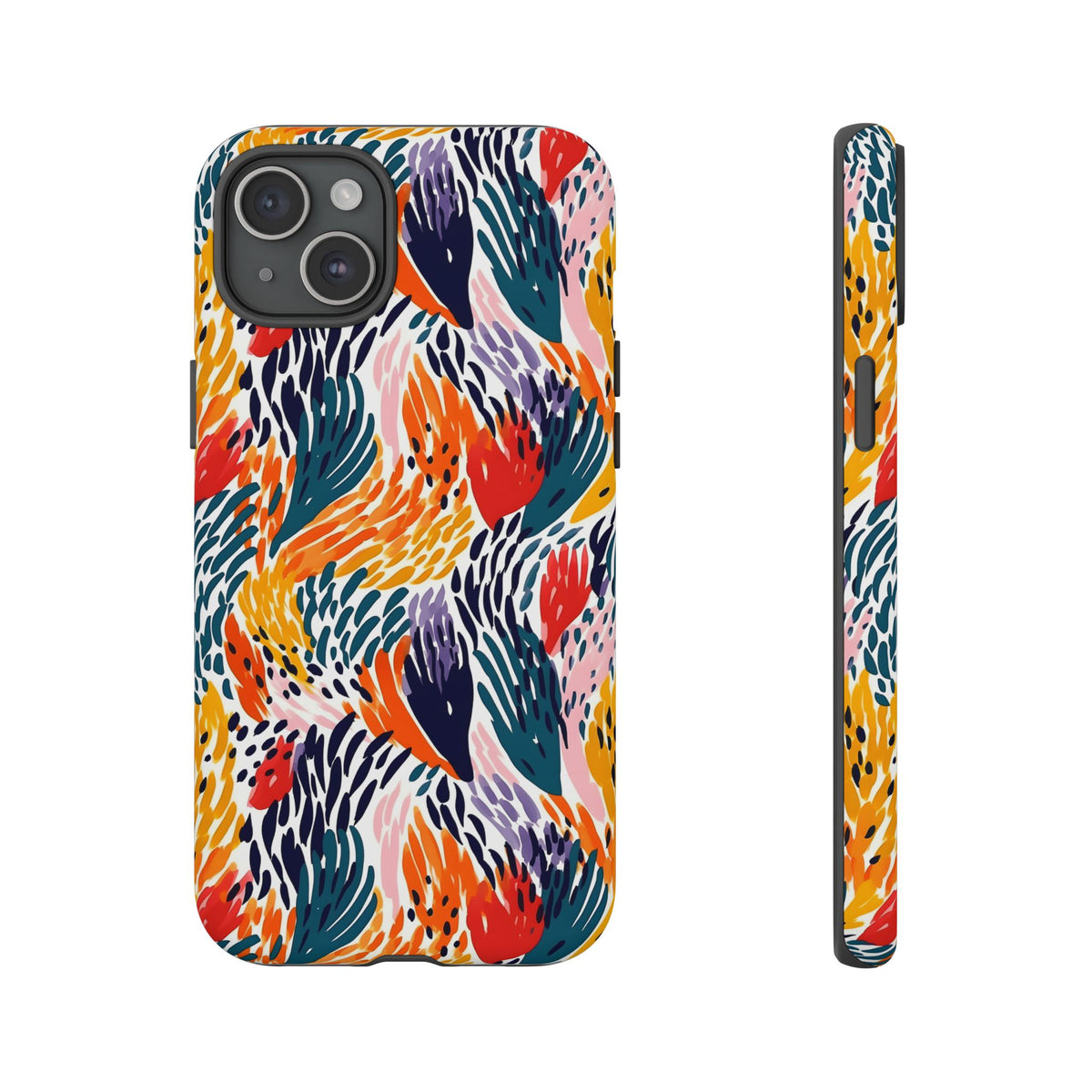 Abstract Painting Design Phone Case – Modern Art-Inspired Phone Cover