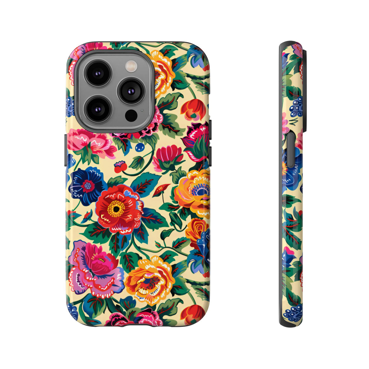 Frida Kahlo's Flower Phone Case – Artistic Elegance for Your Phone 3