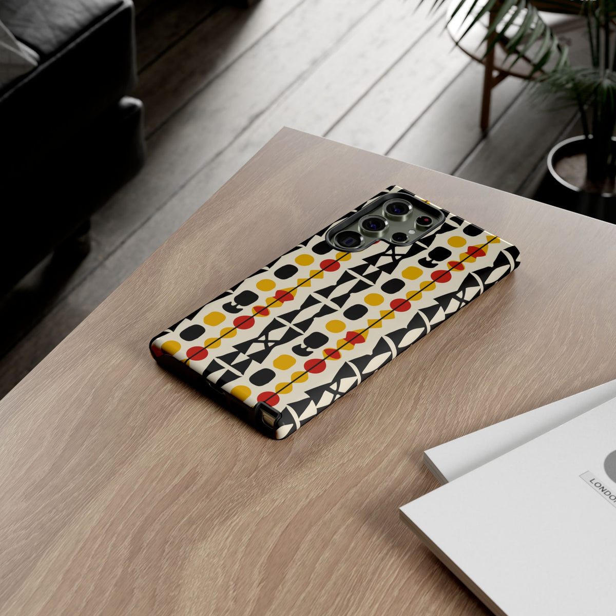 Stylish African Pattern Phone Case – Unique and Vibrant Protection 194