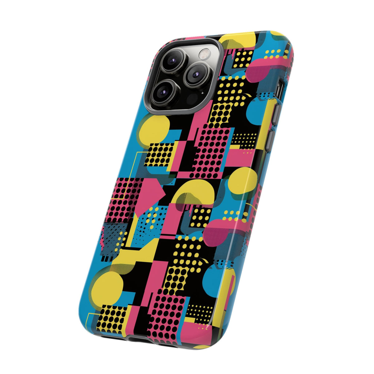 Retro 80s Seamless Phone Case – Vintage Style Meets Modern Protection 168