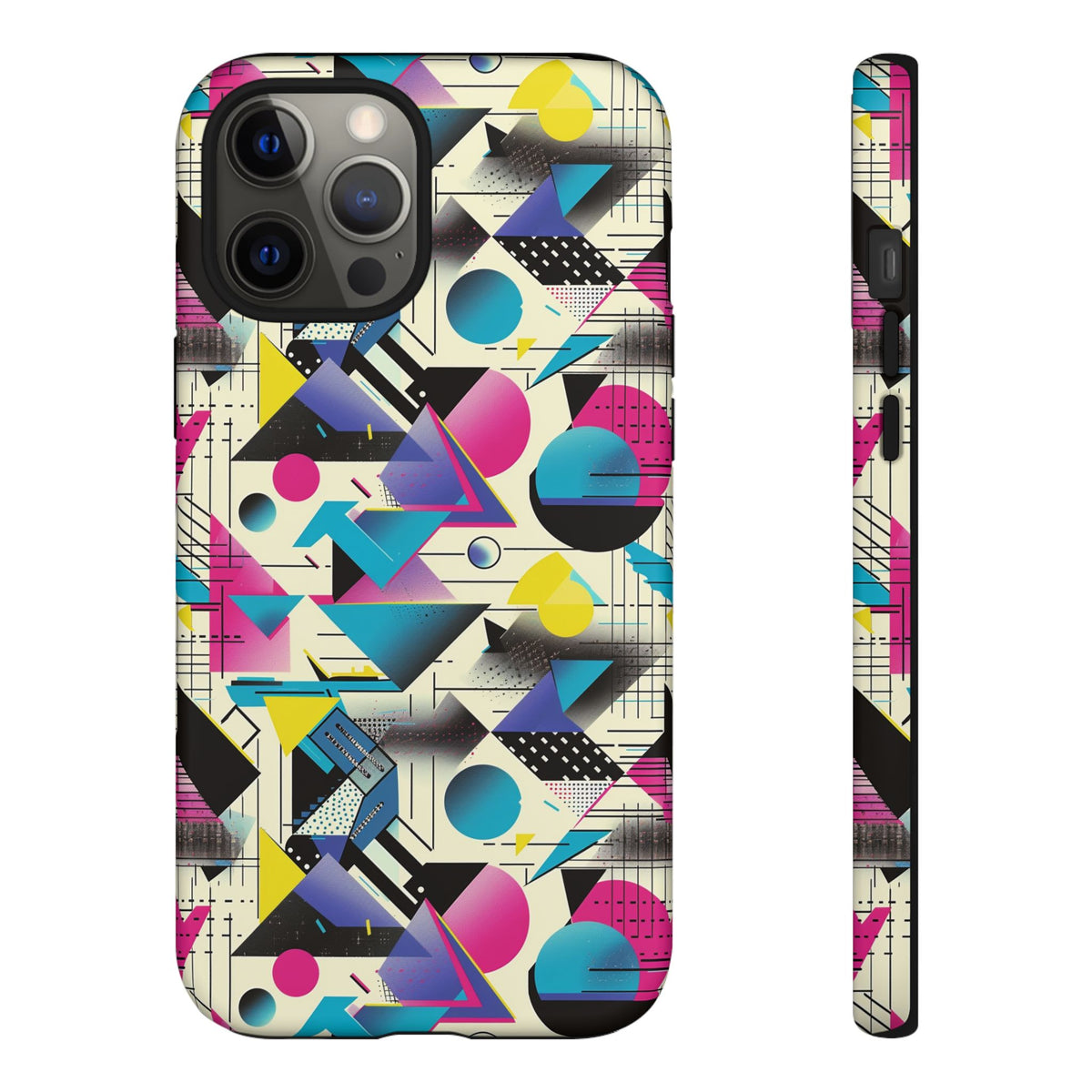 Retro 80s Seamless Phone Case – Vintage Style Meets Modern Protection 202