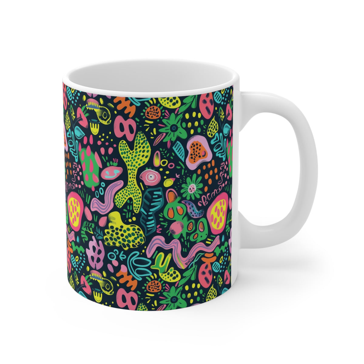 Artistic Doodle Coffee Mug - Sip with Imagination 226