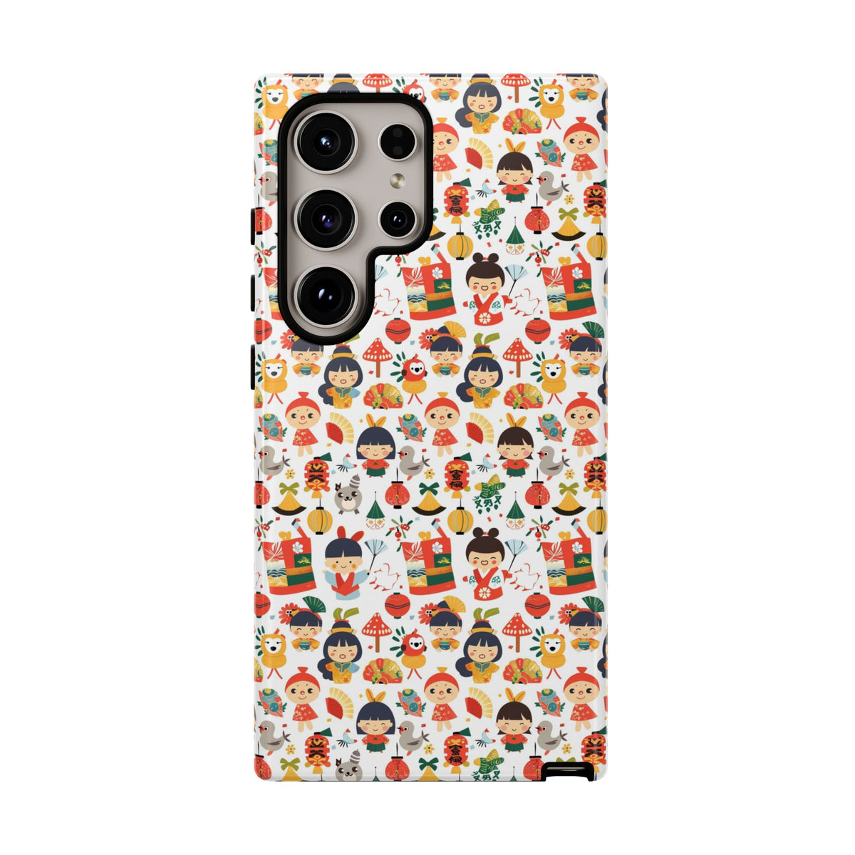 Japanese Pattern Phone Case – Elegant & Timeless Design for Your Phone 102