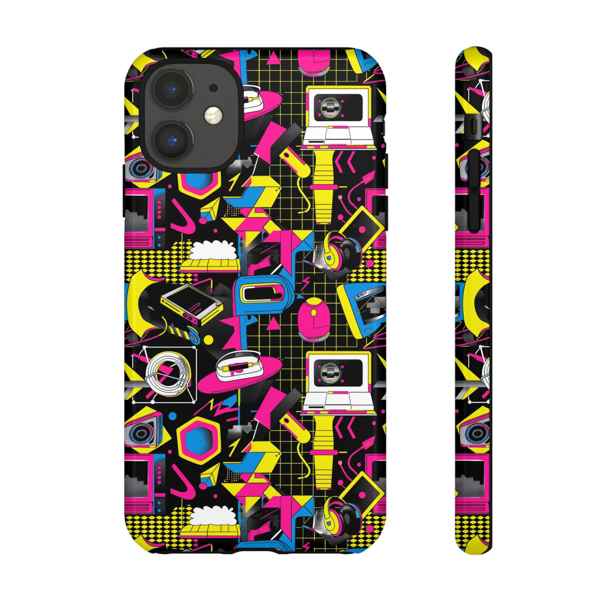 Retro 80s Seamless Phone Case – Vintage Style Meets Modern Protection 149