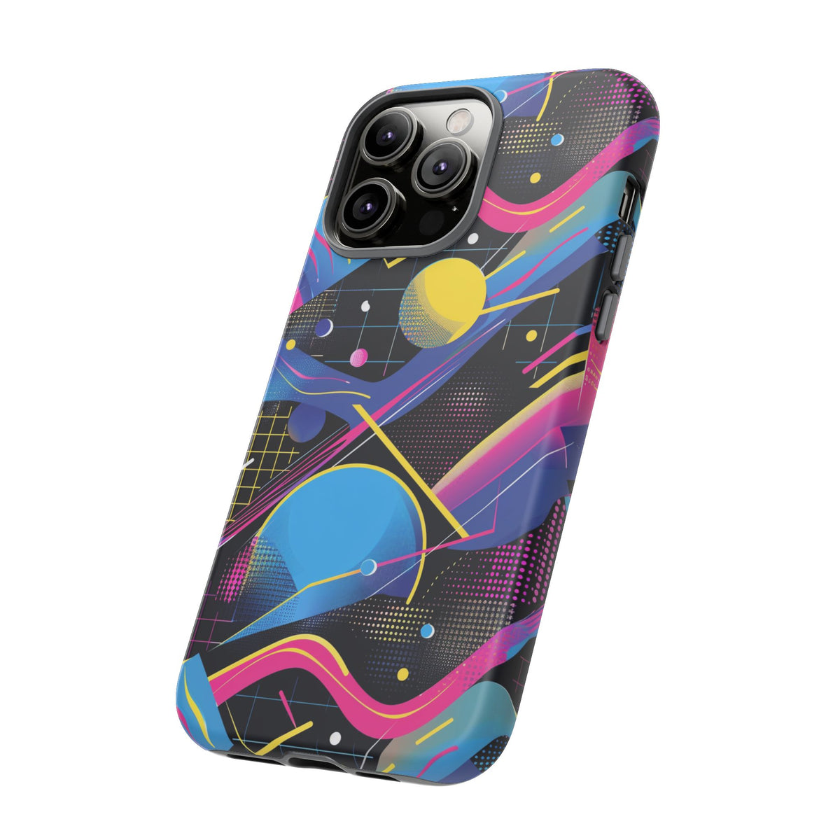 Retro 80s Seamless Phone Case – Vintage Style Meets Modern Protection 14