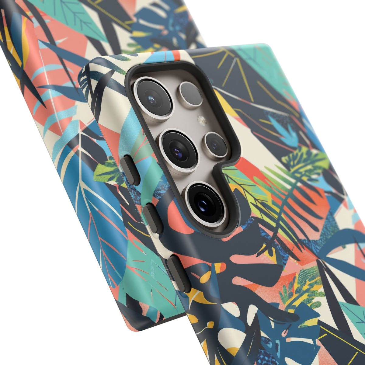 Jungle Collage Phone Case – Vibrant & Durable