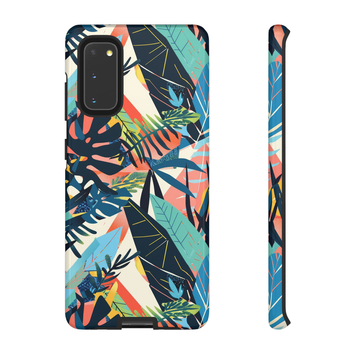 Jungle Collage Phone Case – Vibrant & Durable