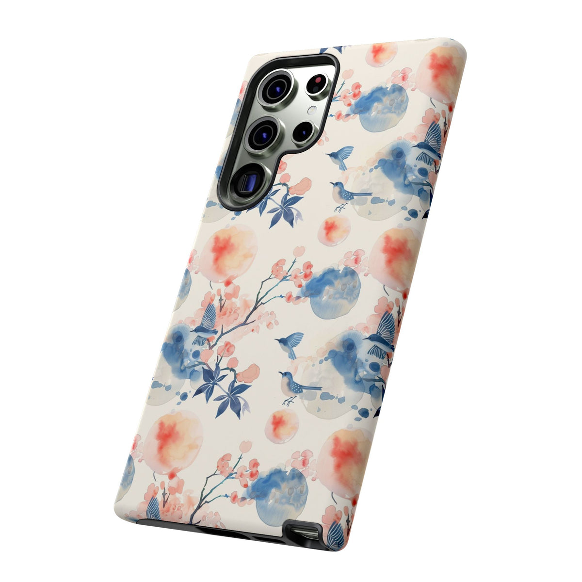 Japanese Pattern Phone Case – Elegant & Timeless Design for Your Phone 083