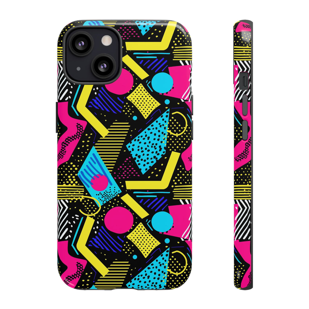 Retro 80s Seamless Phone Case – Vintage Style Meets Modern Protection 187