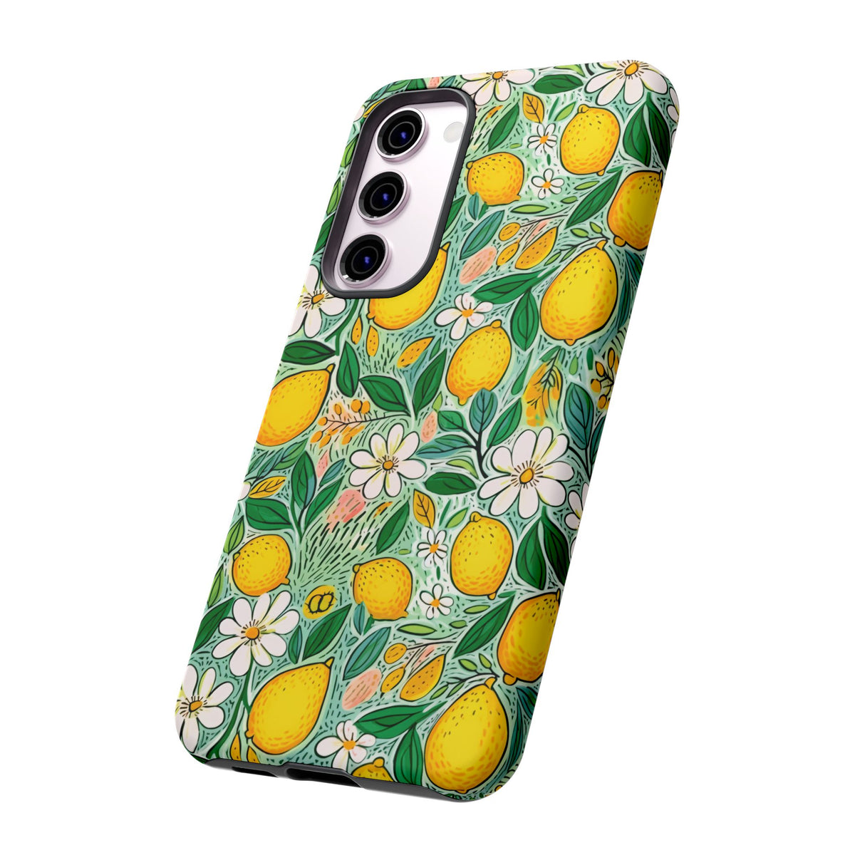 Cute Summer Lemons Phone Case – Refreshing Citrus Design for Your Phone 3