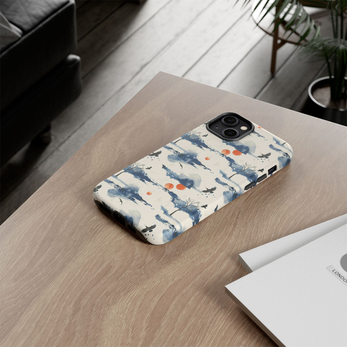 Japanese Pattern Phone Case – Elegant & Timeless Design for Your Phone 030