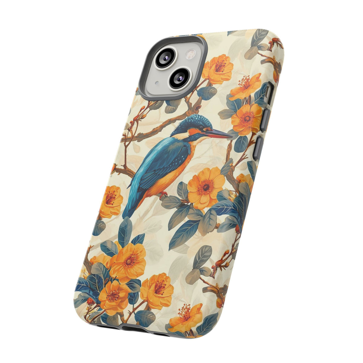 Birds Seamless Pattern Phone Case – Elegant and Timeless Avian Design