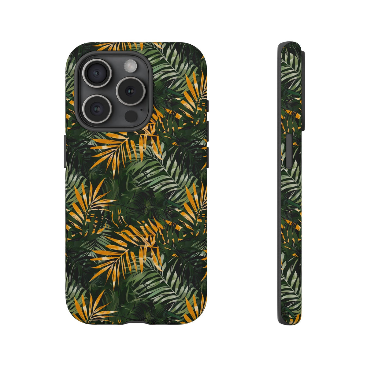 Jungle Pattern Phone Case – Exotic & Lush Design for Your Phone 332