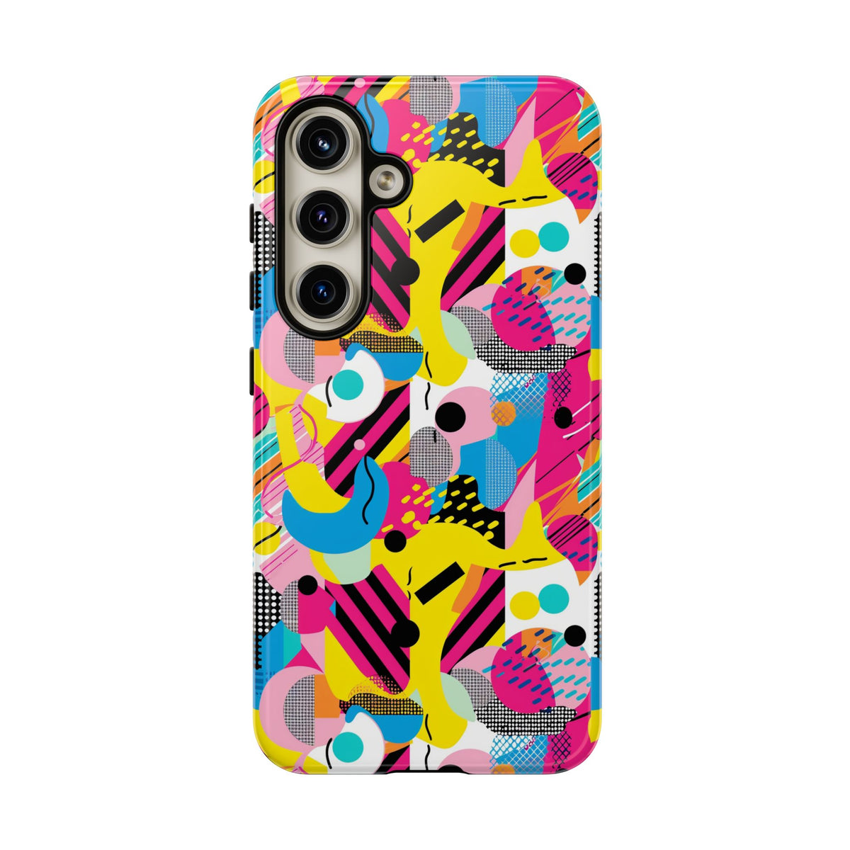 Retro 80s Seamless Phone Case – Vintage Style Meets Modern Protection 091