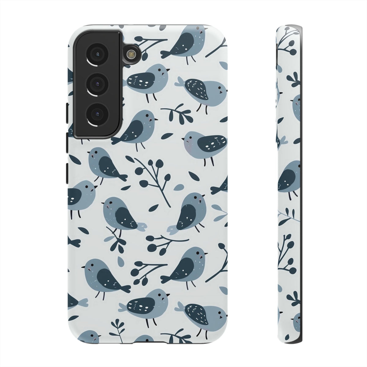 Birds Seamless Pattern Phone Case – Elegant and Timeless Avian Design 10