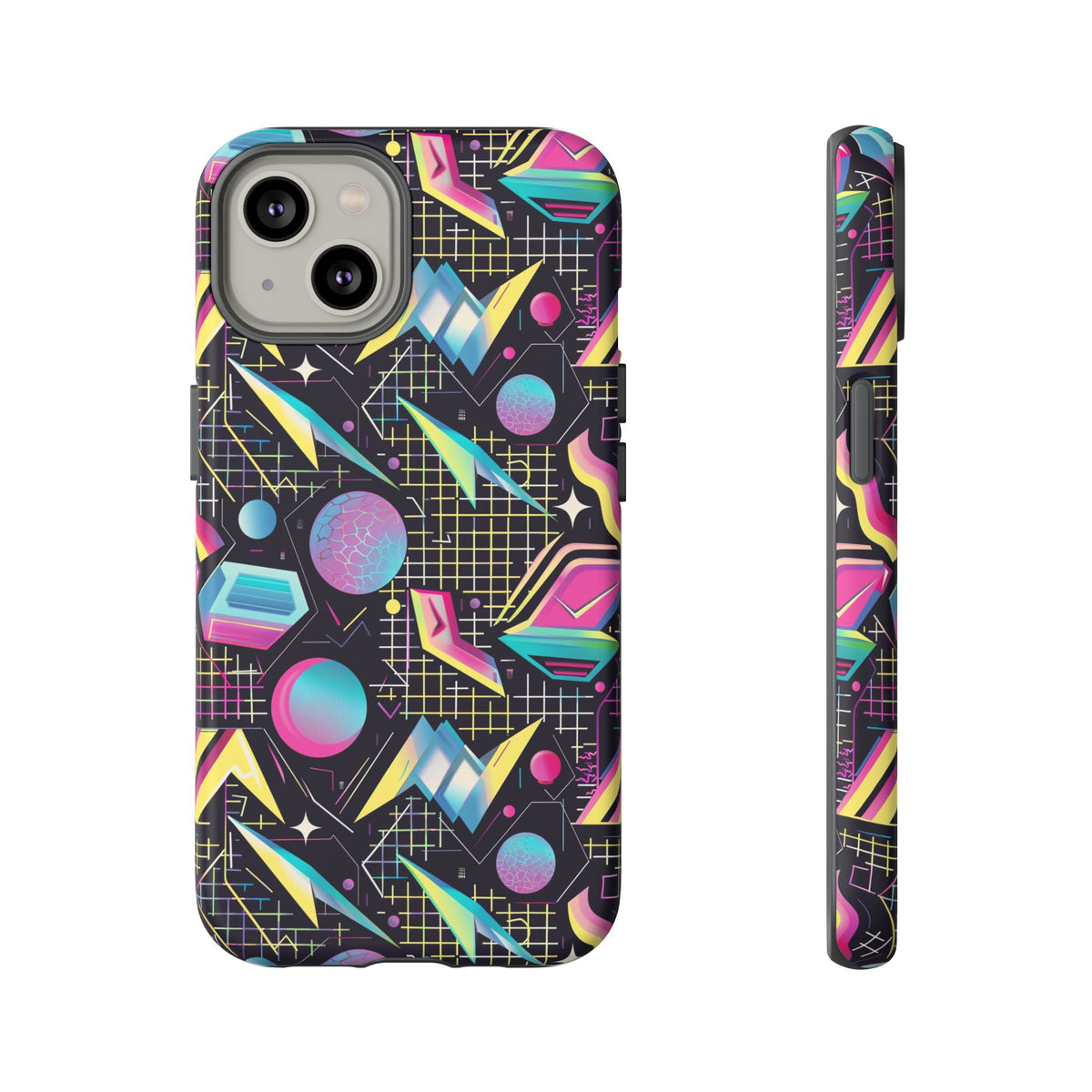 Retro 80s Seamless Phone Case – Vintage Style Meets Modern Protection 086