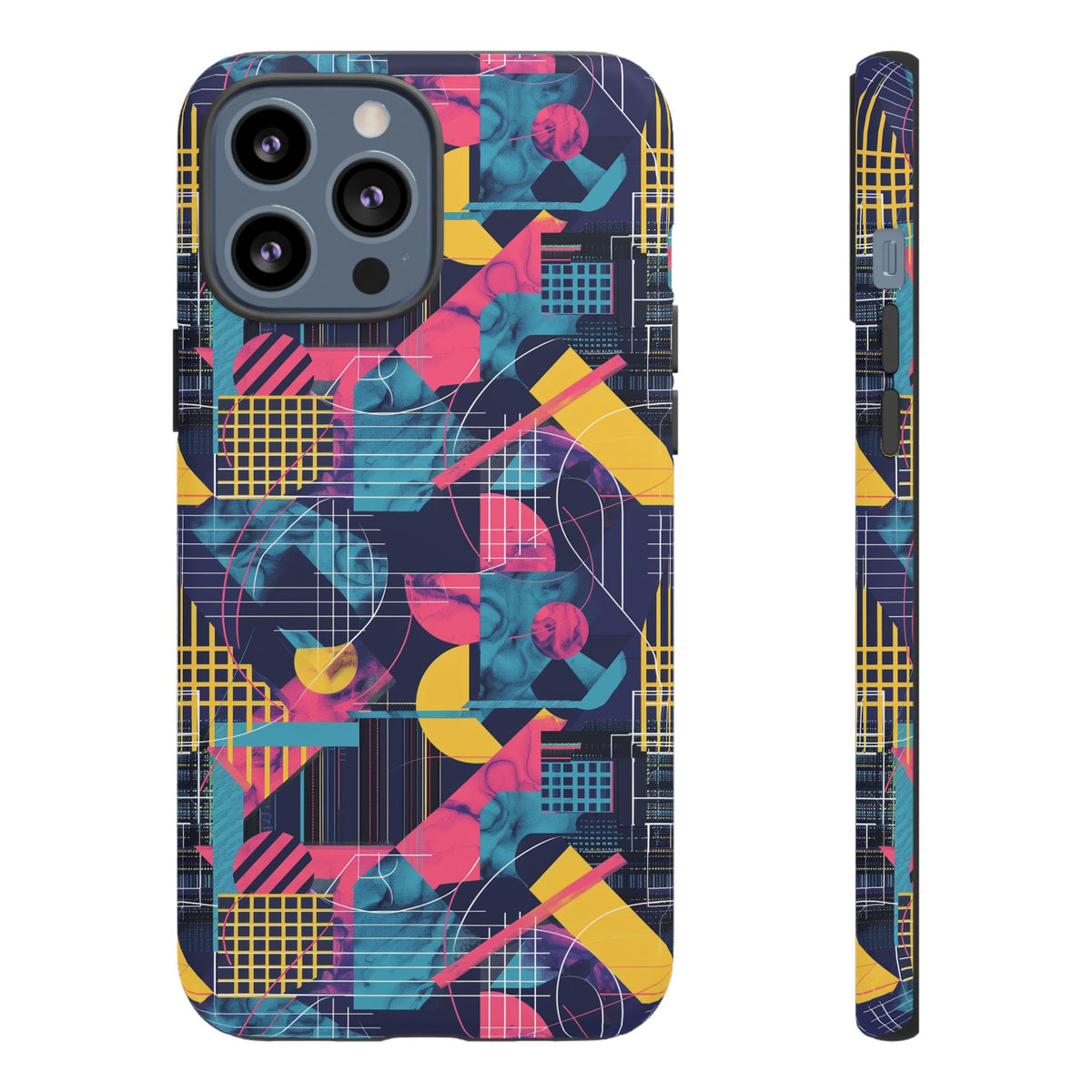 Retro 80s Seamless Phone Case – Vintage Style Meets Modern Protection 188