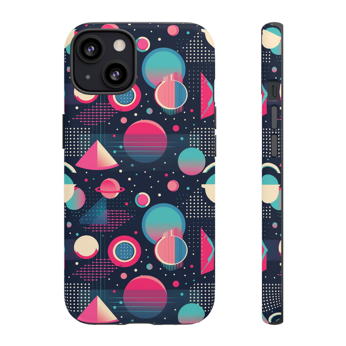 Retro 80s Seamless Phone Case – Vintage Style Meets Modern Protection 095