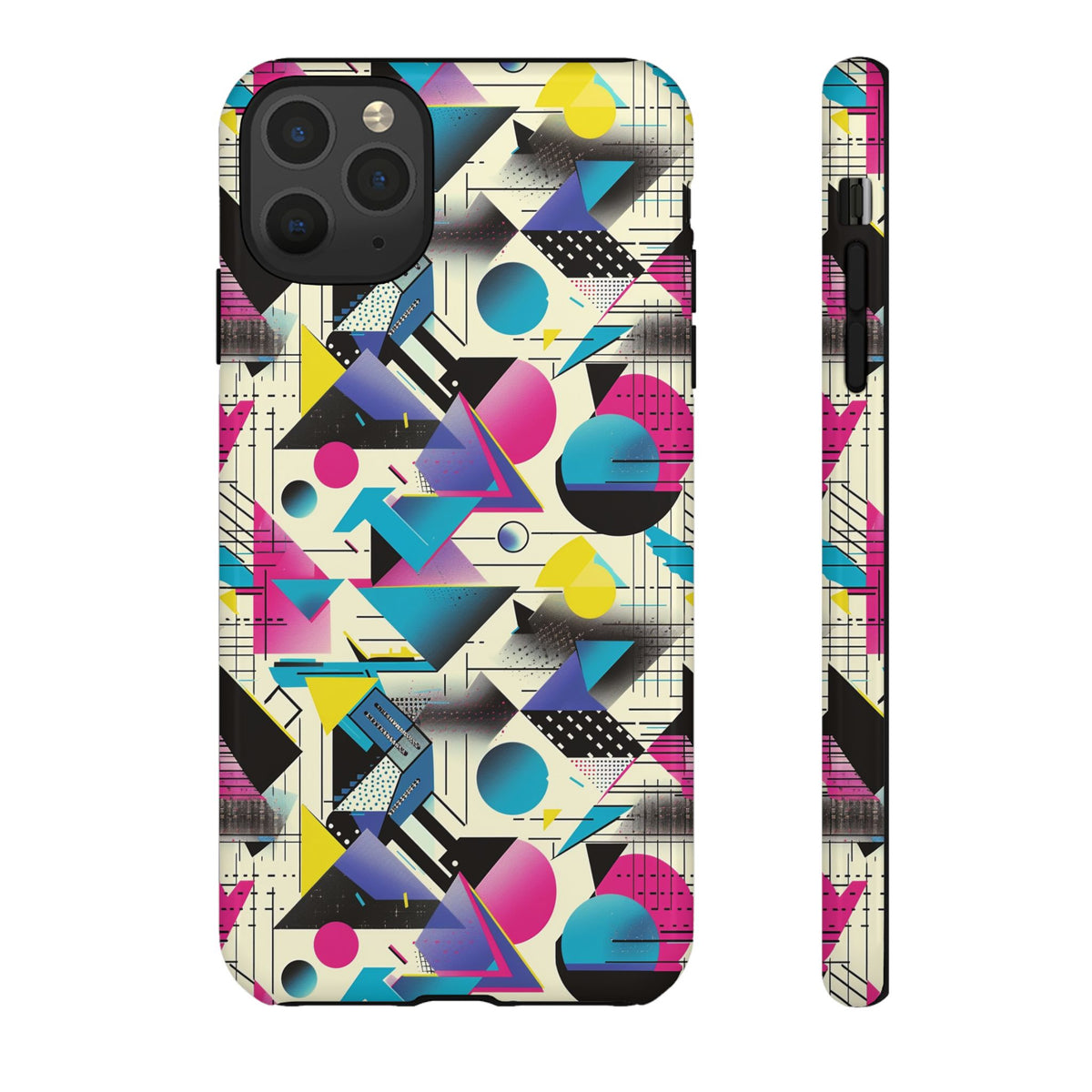 Retro 80s Seamless Phone Case – Vintage Style Meets Modern Protection 202